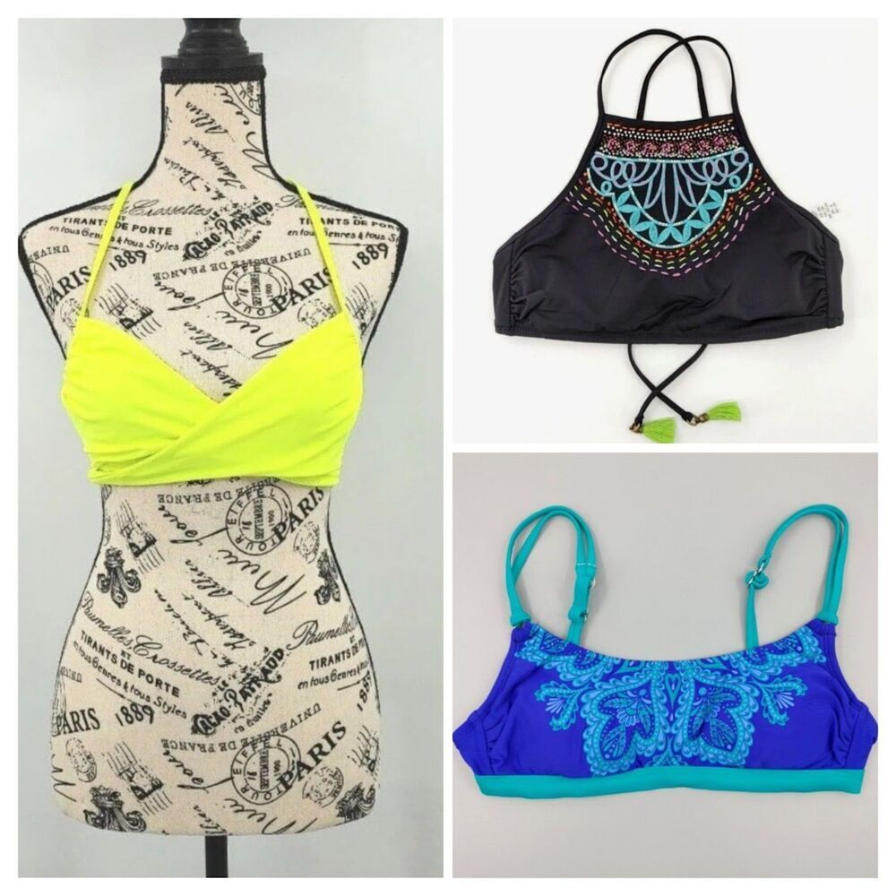 Bundle‎ Bikini Top Womens XS Victorias Secret Nanette Lepore VM Australia Swim